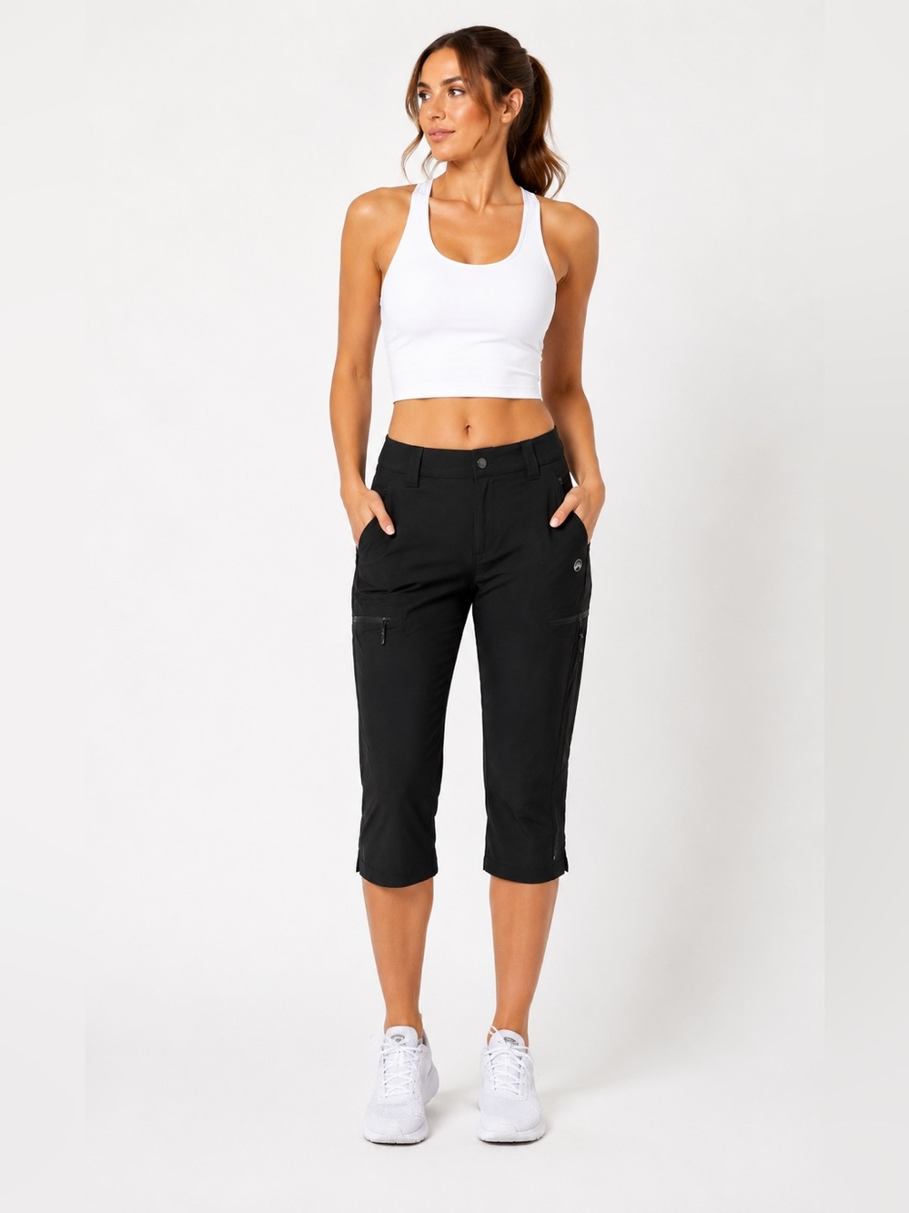 WindRiver Black Cropped Hiking Pants – Size 12 – NWT